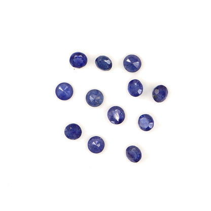 Natural Bangkok Blue Sapphire Calibrated Rounds | 3mm & 3.5mm