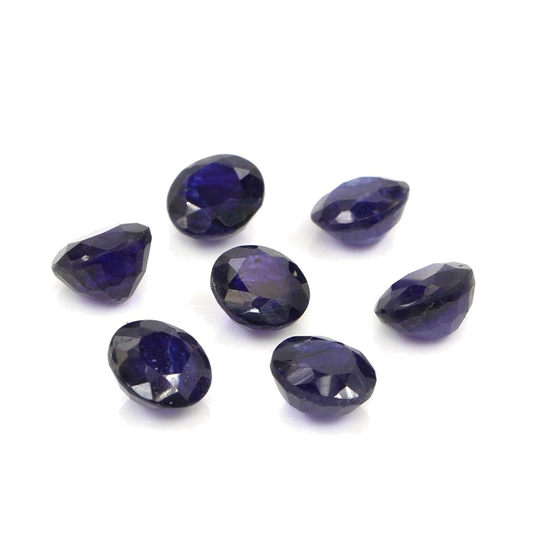 Natural Bangkok Blue Sapphire Calibrated Rounds | 5mm & 6mm