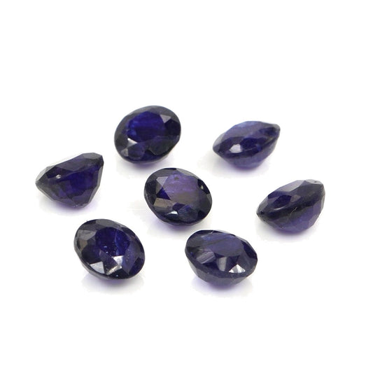 Natural Bangkok Blue Sapphire Calibrated Rounds | 5mm & 6mm