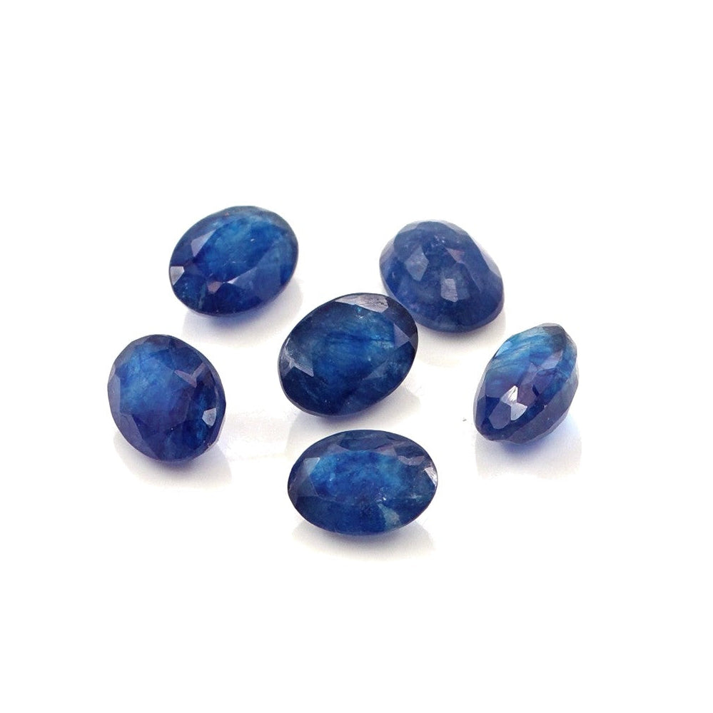 Natural Bangkok Blue Sapphire Calibrated Ovals | 5x7mm & 6x8mm