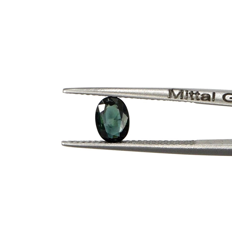 Natural Untreated Australian Teal Sapphire Calibrated Ovals | 5x6mm & 6x7mm