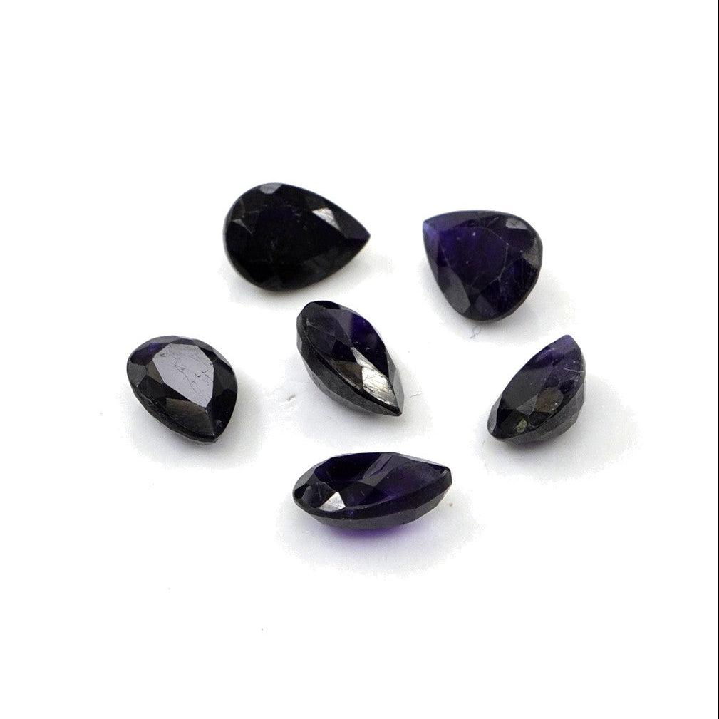 Natural Bangkok Blue Sapphire Calibrated Pears | 5x7mm & 6x8mm