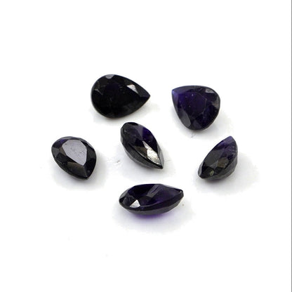 Natural Bangkok Blue Sapphire Calibrated Pears | 5x7mm & 6x8mm