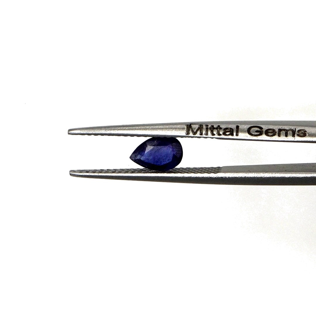 Natural Bangkok Blue Sapphire Calibrated Pears | 5x7mm & 6x8mm
