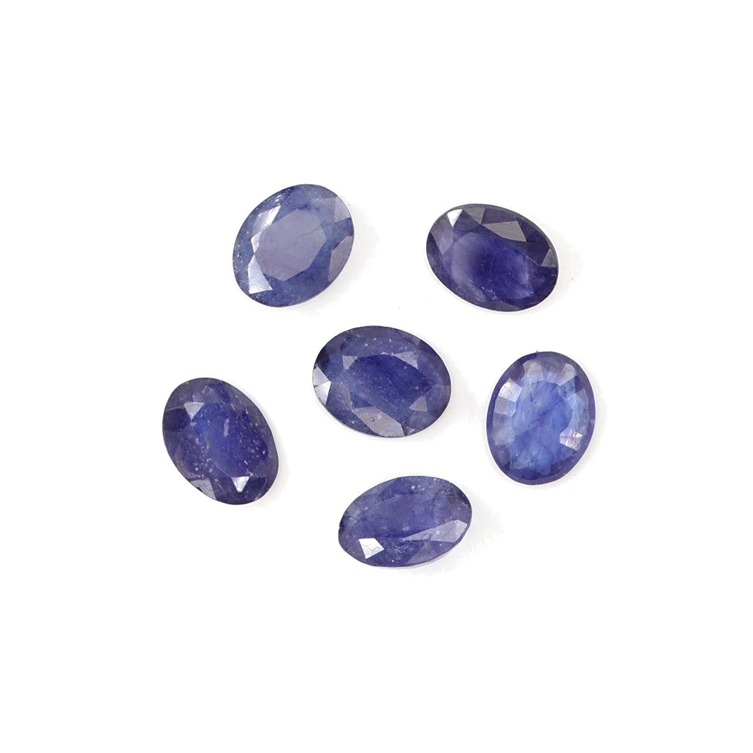 Natural Bangkok Blue Sapphire Calibrated Ovals | 7x9mm & 8x10mm