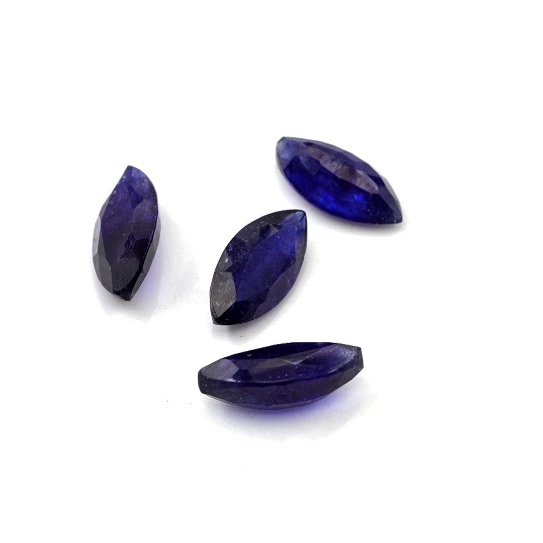 Natural Bangkok Blue Sapphire Calibrated Marquise | 5x10mm & 6x12mm
