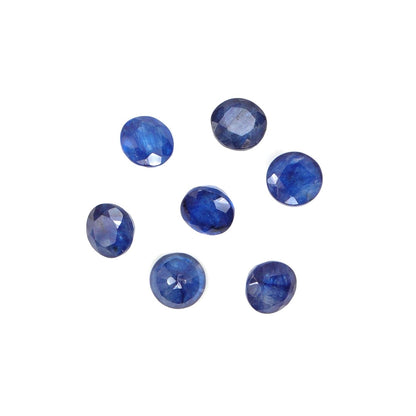 Natural Bangkok Blue Sapphire Calibrated Rounds | 5mm & 6mm