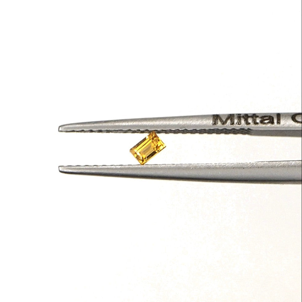 Natural Untreated Yellow Sapphire Calibrated Baguettes | 2x3mm & 3x4mm