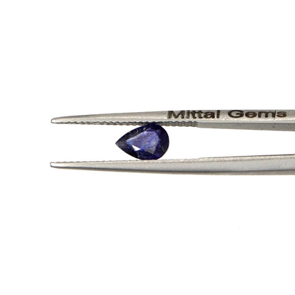 Natural Bangkok Blue Sapphire Calibrated Pears | 5x7mm & 6x8mm