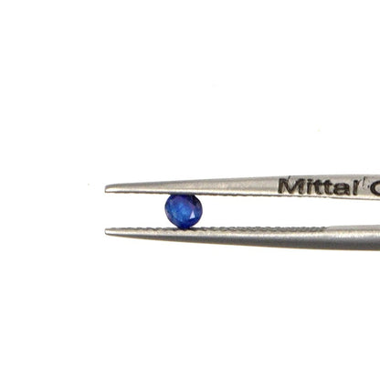 Natural Bangkok Blue Sapphire Calibrated Rounds | 3mm & 3.5mm