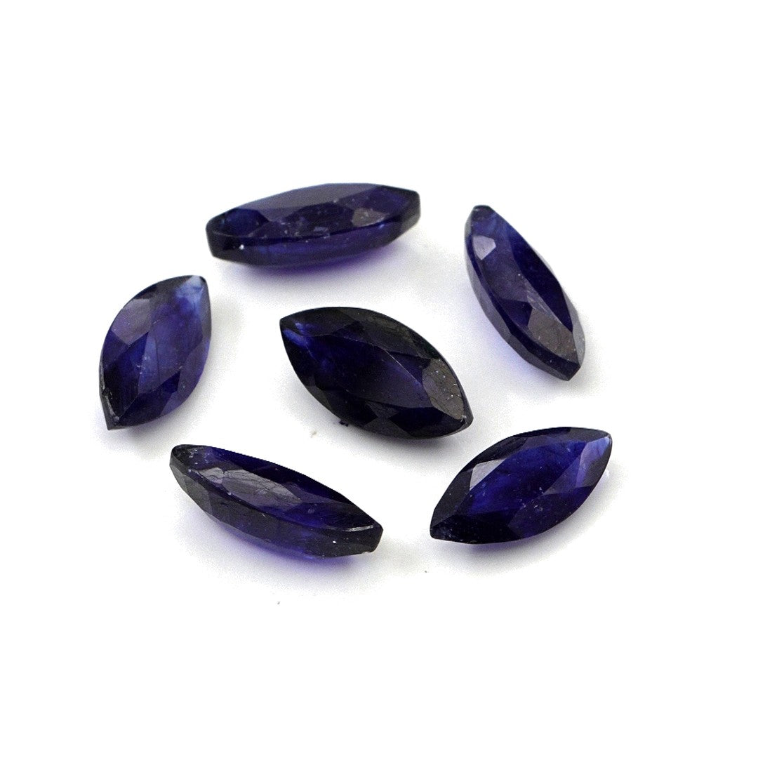 Natural Bangkok Blue Sapphire Calibrated Marquise | 5x10mm & 6x12mm