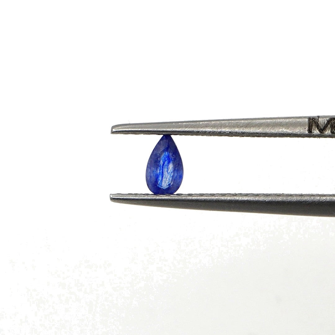 Natural Bangkok Blue Sapphire Calibrated Pears | 3x5mm & 4x6mm
