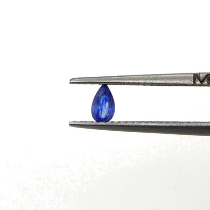 Natural Bangkok Blue Sapphire Calibrated Pears | 3x5mm & 4x6mm