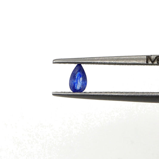 Natural Bangkok Blue Sapphire Calibrated Pears | 3x5mm & 4x6mm