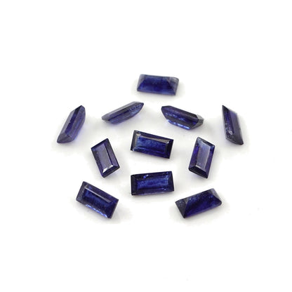 Natural Bangkok Blue Sapphire Calibrated Baguettes | 2x4mm & 2.5x5mm