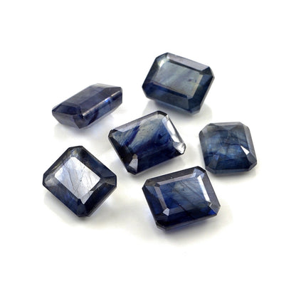 Natural Bangkok Blue Sapphire Calibrated Octagons | 9x11mm & 10x12mm