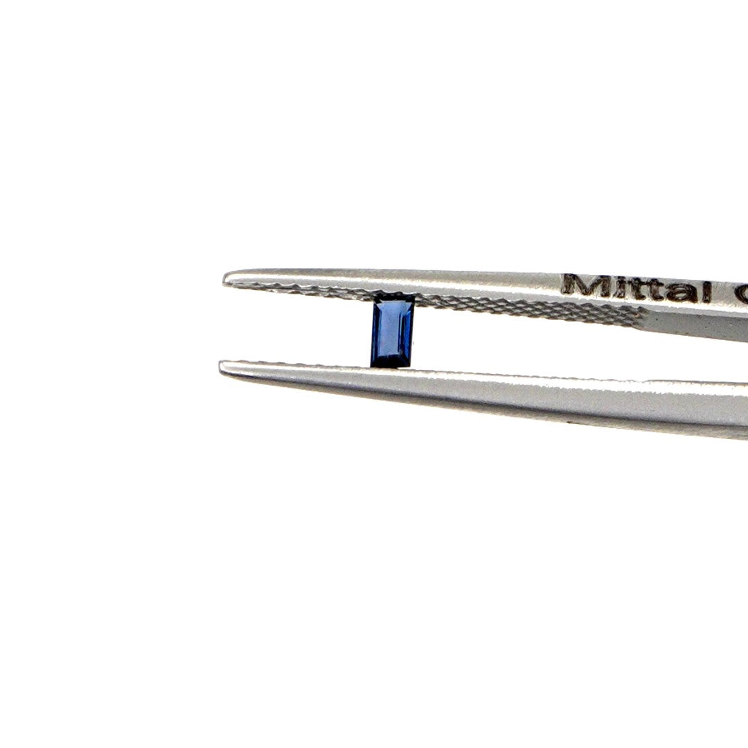 Natural Untreated Blue Sapphire Calibrated Baguettes | 2x4mm & 2.5x5mm