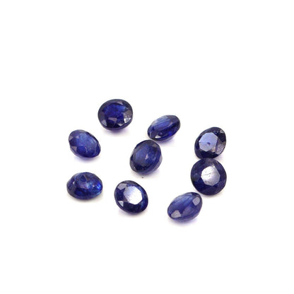Natural Bangkok Blue Sapphire Calibrated Rounds | 4mm & 4.5mm