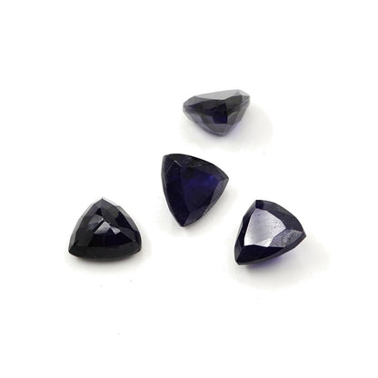 Natural Bangkok Blue sapphire Calibrated Trillions | 5mm & 5.5mm