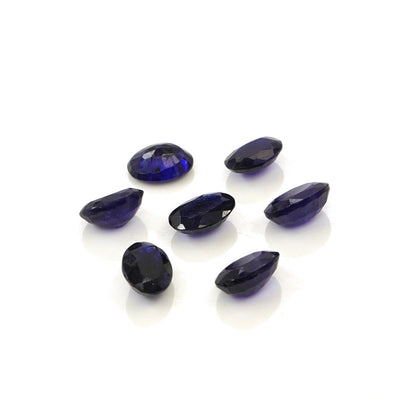 Natural Bangkok Blue Sapphire Calibrated Ovals | 5x7mm & 6x8mm