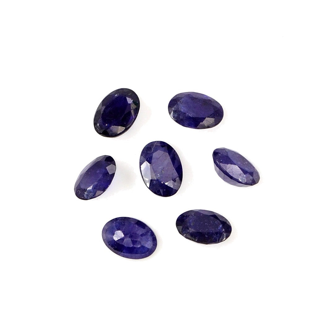 Natural Bangkok Blue Sapphire Calibrated Ovals | 5x7mm & 6x8mm