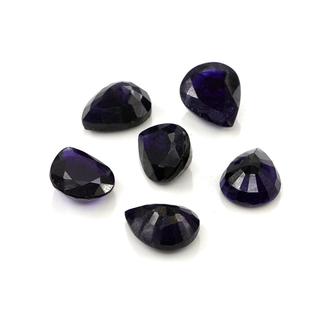 Natural Bangkok Blue Sapphire Calibrated Pears | 7x9mm & 8x10mm