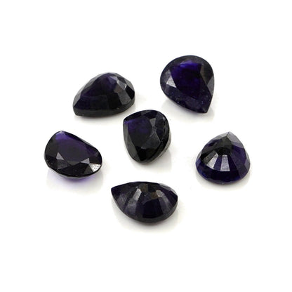 Natural Bangkok Blue Sapphire Calibrated Pears | 7x9mm & 8x10mm