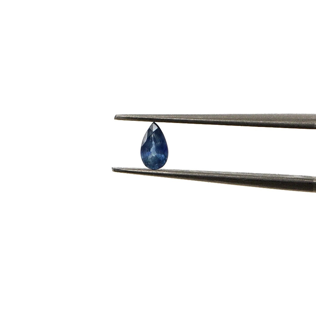 Natural Untreated Blue Sapphire Calibrated Pears | 3x5mm & 4x6mm