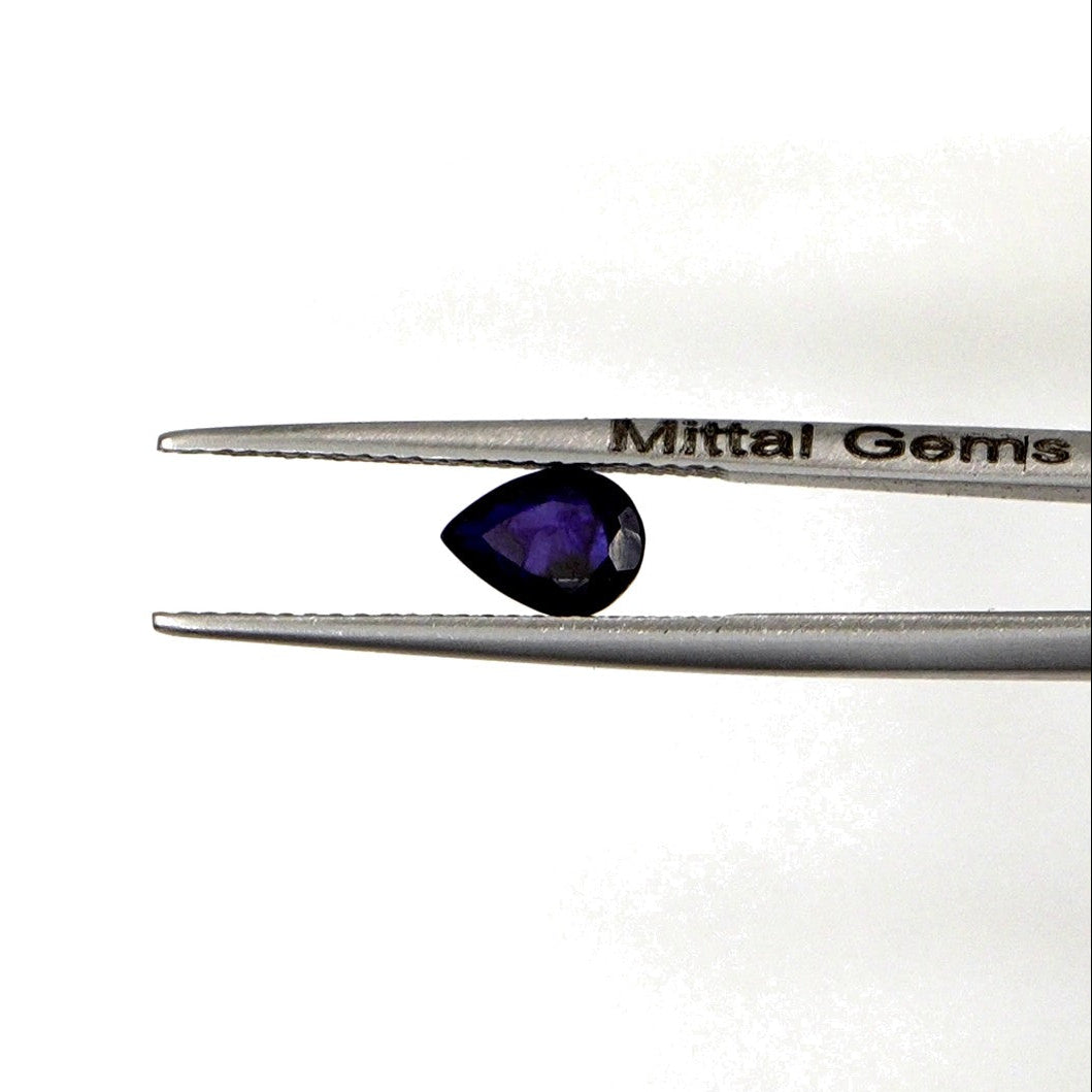 Natural Bangkok Blue Sapphire Calibrated Pears | 5x7mm & 6x8mm