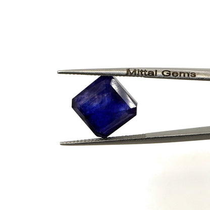 Natural Bangkok Blue sapphire Calibrated Square Octagons | 11mm & 12mm
