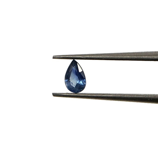 Natural Untreated Blue Sapphire Calibrated Pears | 3x5mm & 4x6mm
