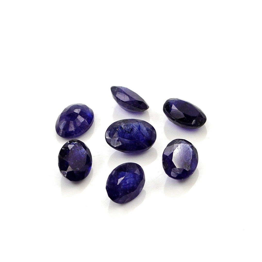 Natural Bangkok Blue Sapphire Calibrated Ovals | 5x7mm & 6x8mm