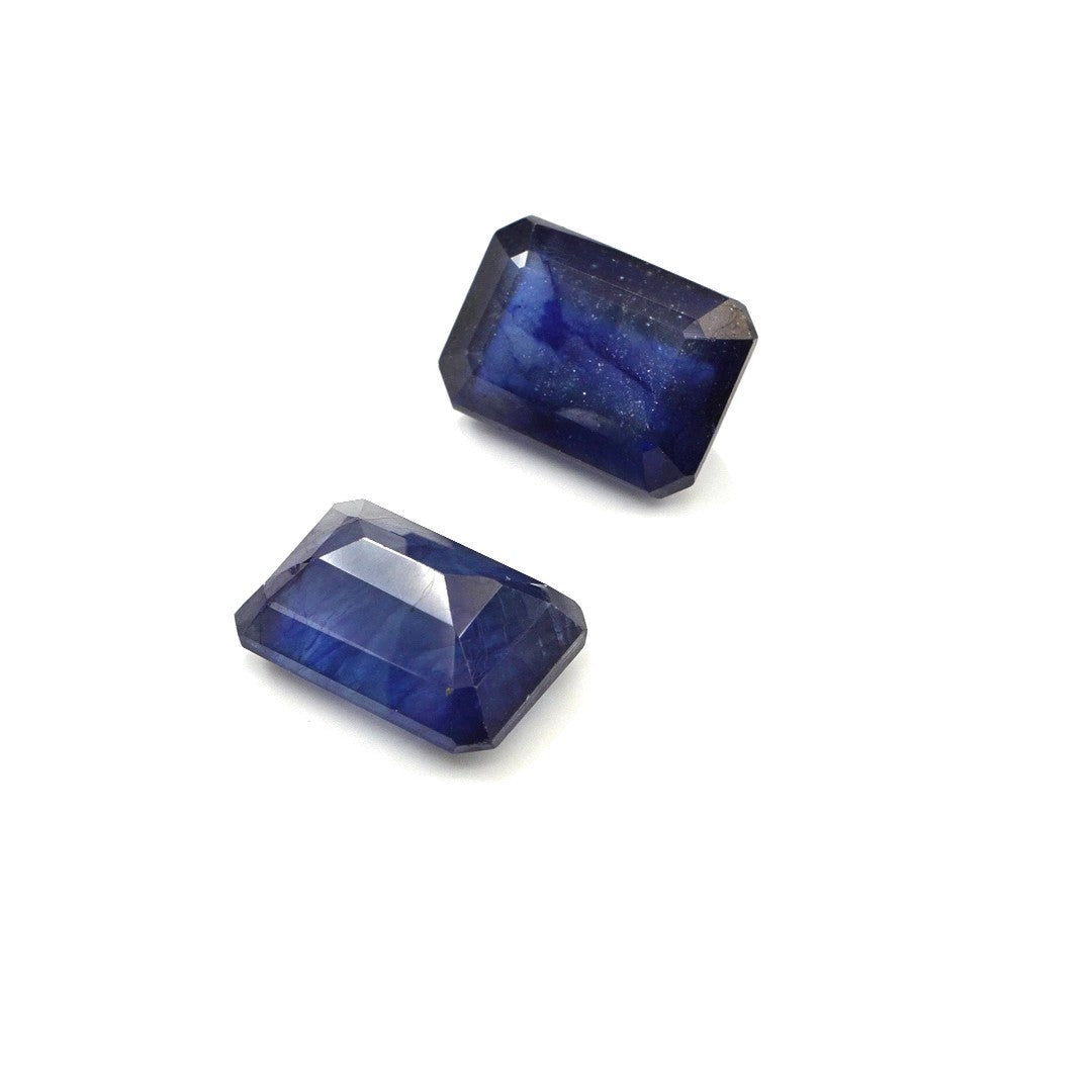 Natural Bangkok Blue Sapphire Calibrated Octagons | 9x11mm & 10x12mm