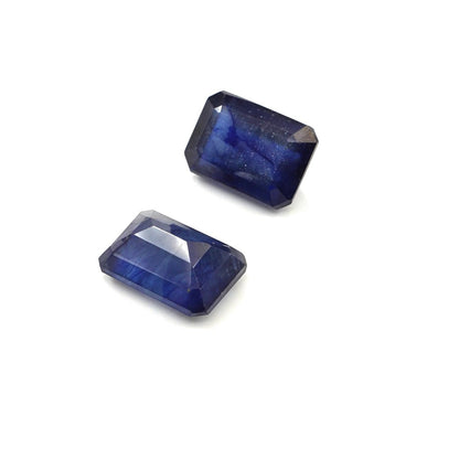 Natural Bangkok Blue Sapphire Calibrated Octagons | 9x11mm & 10x12mm