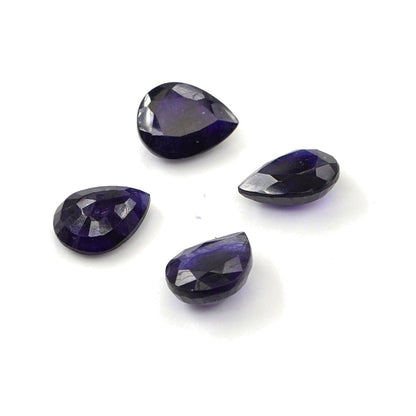 Natural Bangkok Blue Sapphire Calibrated Pears | 7x9mm & 8x10mm