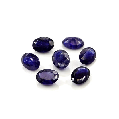 Natural Bangkok Blue Sapphire Calibrated Ovals | 5x7mm & 6x8mm
