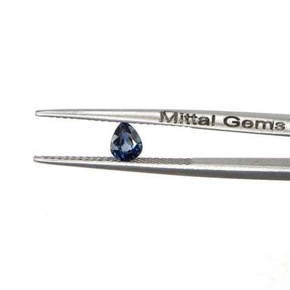 Natural Untreated Blue Sapphire Calibrated Ovals | 3x4mm & 4x5mm