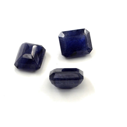 Natural Bangkok Blue Sapphire Calibrated Octagons | 9x11mm & 10x12mm