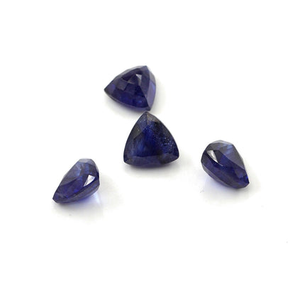 Natural Bangkok Blue sapphire Calibrated Trillions | 5mm & 5.5mm