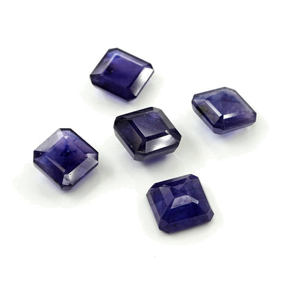 Natural Bangkok Blue sapphire Calibrated Square Octagons | 10mm & 10.5mm