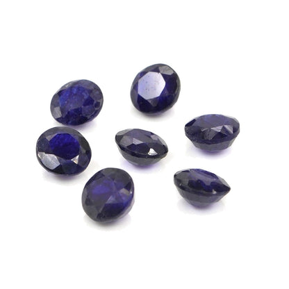 Natural Bangkok Blue Sapphire Calibrated Rounds | 5mm & 6mm