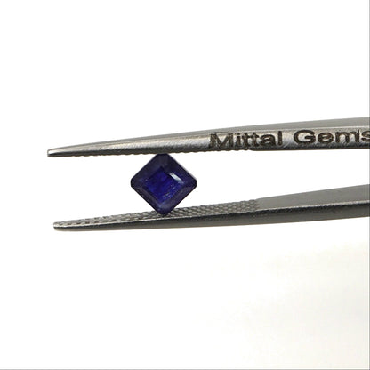 Natural Bangkok Blue sapphire Calibrated Square Octagon | 5mm & 5.5mm