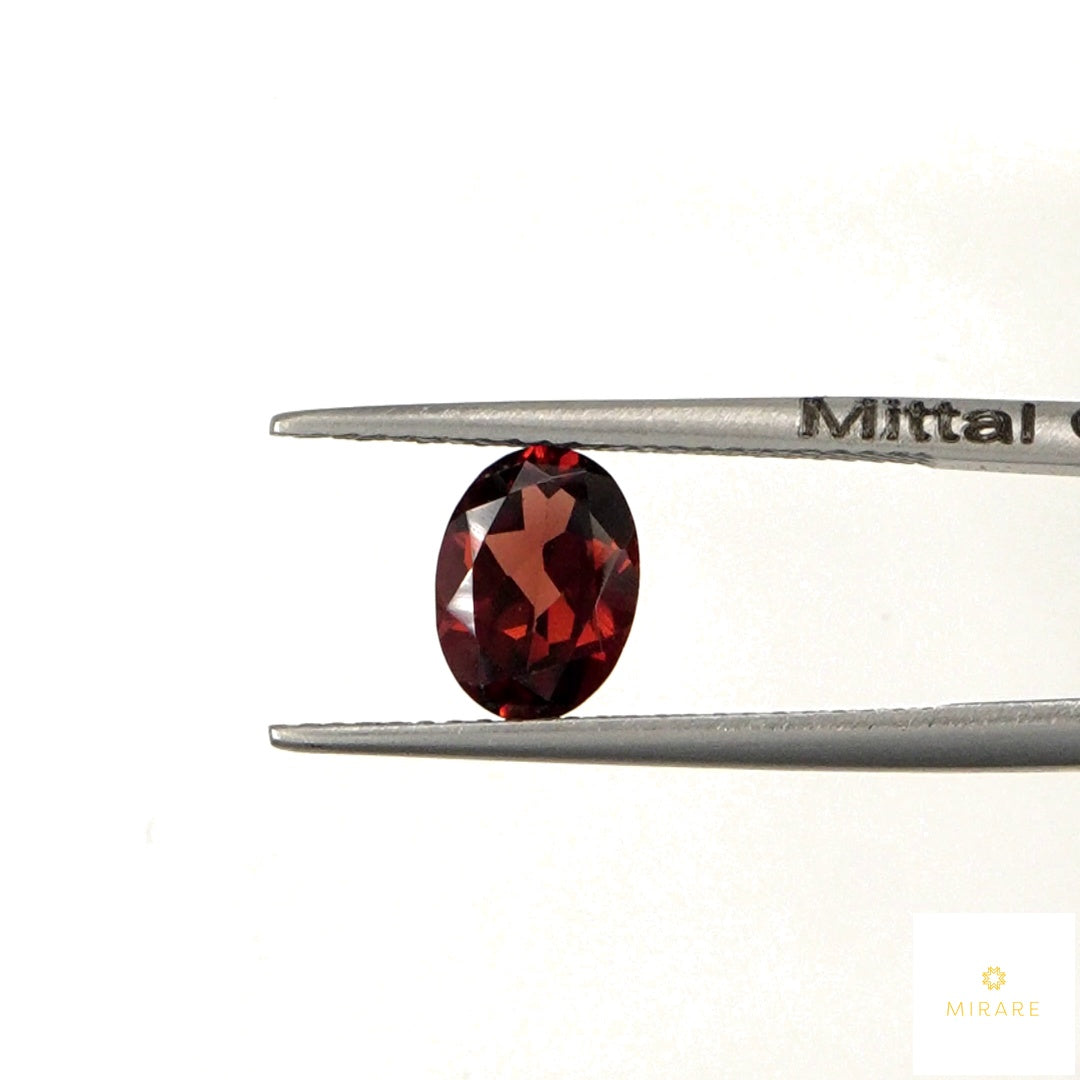 Natural Mozambique Garnet Calibrated Ovals | 5x7mm & 6x8mm