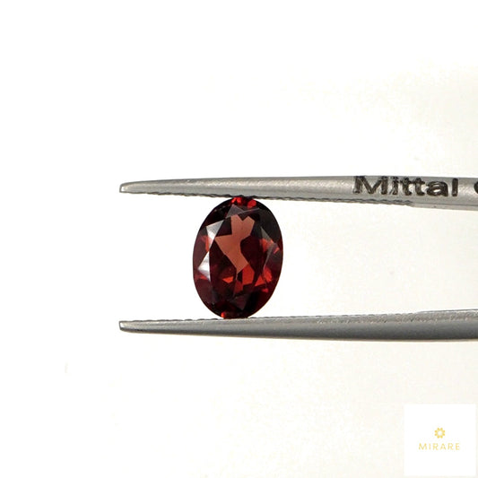 Natural Mozambique Garnet Calibrated Ovals | 5x7mm & 6x8mm