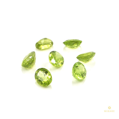 Natural Peridot Calibrated Ovals | 3x5mm & 4x6mm