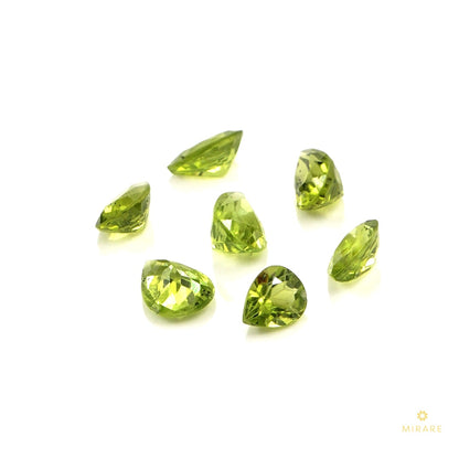 Natural Peridot Calibrated Pears | 3x5mm & 4x6mm