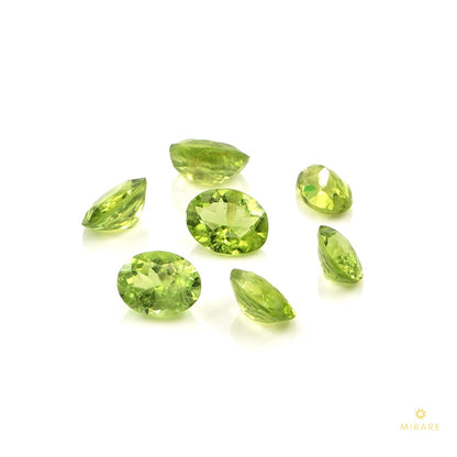 Natural Peridot Calibrated Ovals | 3x5mm & 4x6mm