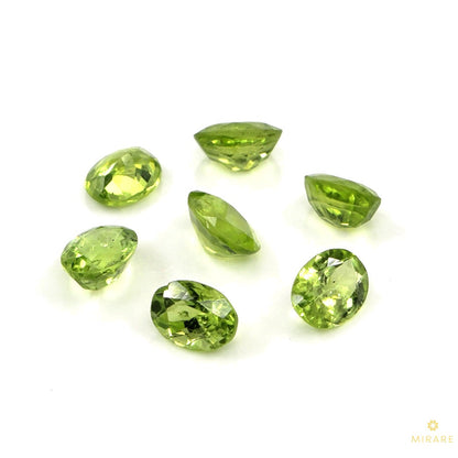 Natural Peridot Calibrated Ovals | 7x9mm & 8x10mm