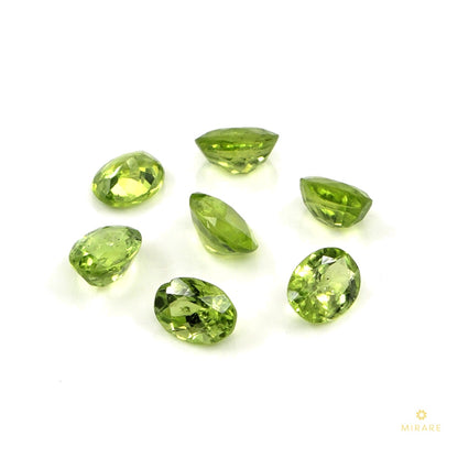 Natural Peridot Calibrated Ovals | 9x11mm & 10x12mm