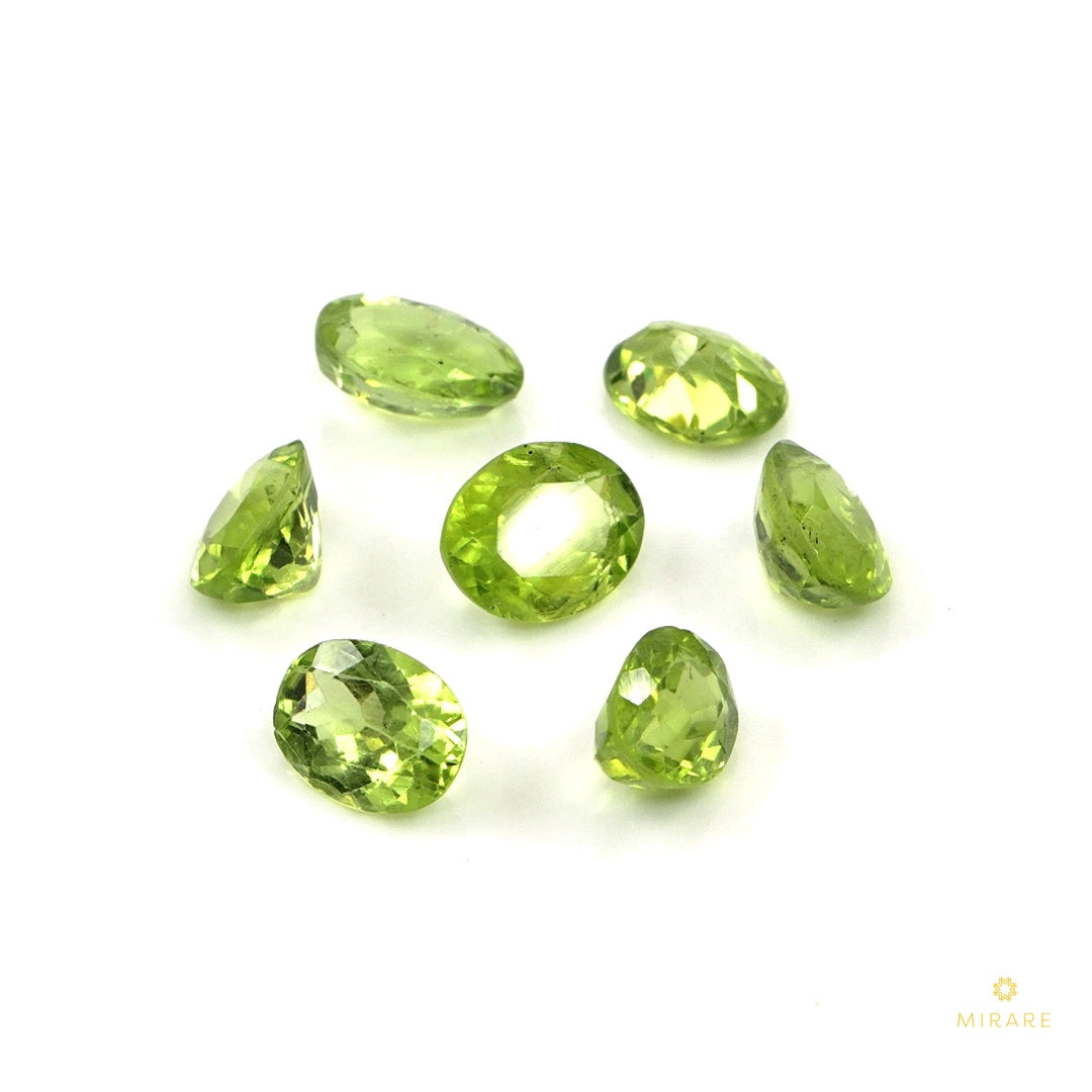 Natural Peridot Calibrated Ovals | 7x9mm & 8x10mm